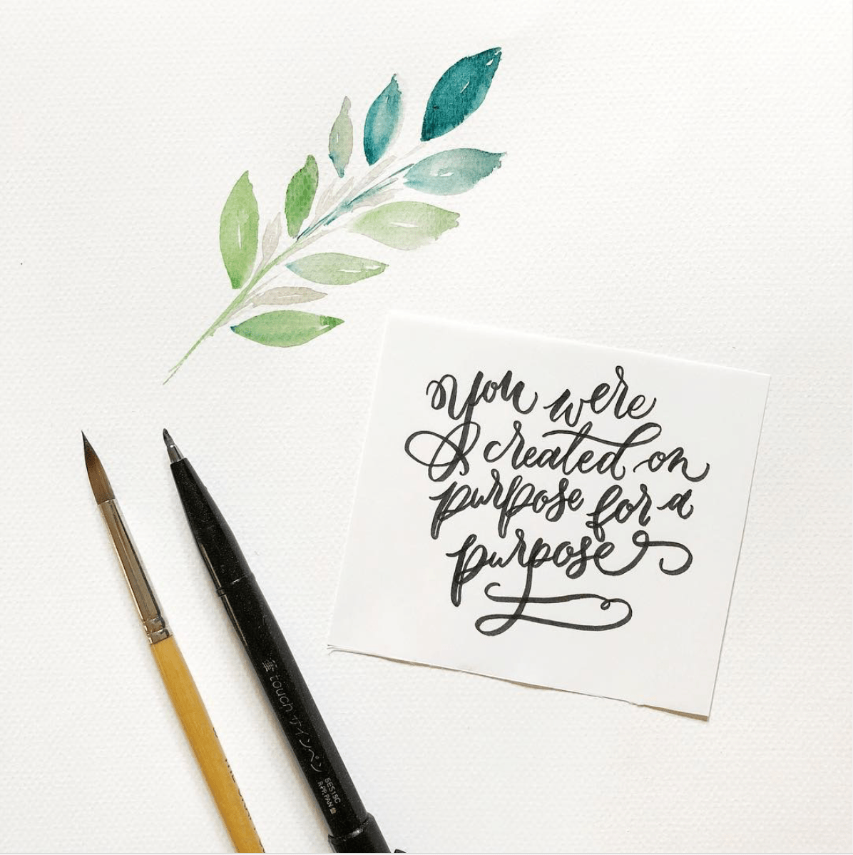 Brush Pen and Paintbrush - Calligraphy Guide: Answering FAQs about the Craft
