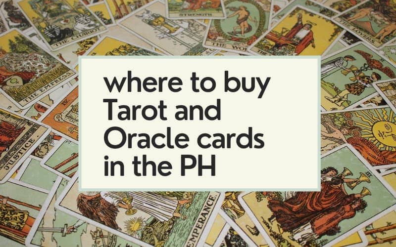 Where to buy Tarot Cards in the Philippines