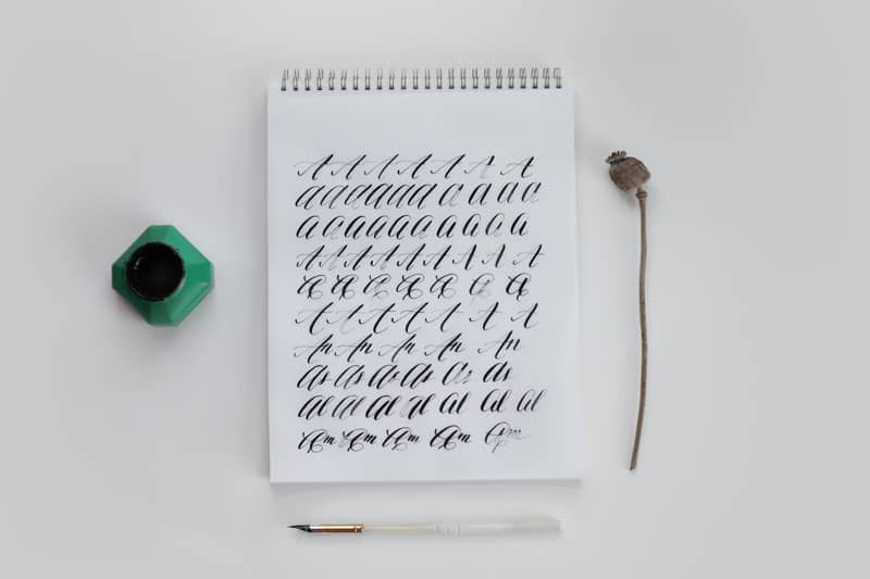 Finding my calligraphy style